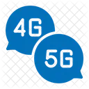 5 G Chat Message Icon