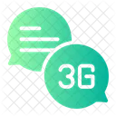 3 G Chat Message Icon