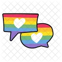 Bubble Pride Rainbow Icon
