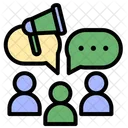 Chat advertising  Icon