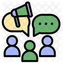 Chat advertising  アイコン