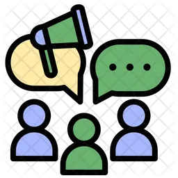Chat advertising  Icon