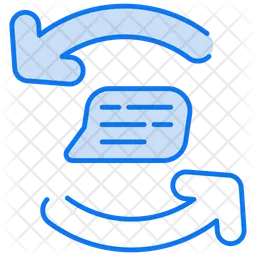 Chat-Aktualisierung  Symbol