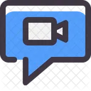 Chat Comment Video Icon