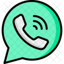 Chat-Anruf  Symbol