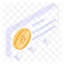 Chat de bitcoins  Icono