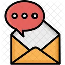 Chat Blase Kommunikation E Mail Symbol