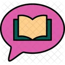 Chat Book Chat Communication Icon