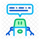 Artificial Intelligence Chat Icon