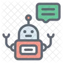 Chat Bot Digital Bot Icon