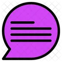 Chat Box Comment Dialogue Icon