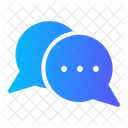 Chat Box Dialogue Conversation Icon