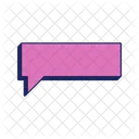 Chat Bubble Pastel Color Icon