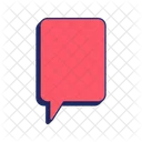 Chat Bubble Pastel Color Icon