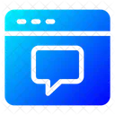 Chat Browser  Icon