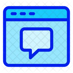 Chat Browser  Icon