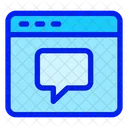 Chat Browser  Icon