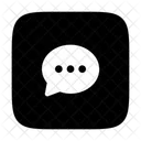 Chat Bubble Conversation Communications Icon