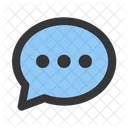 Chat Bubble Conversation Communications Icon