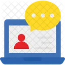 Chat Bubble Chatting Consultant Icon