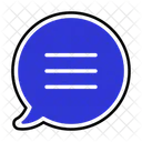 Chat Bubble Icon Icon