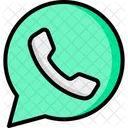Chat Bubble Telephone Call Phone Call Icon