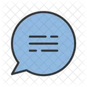 Chat Bubble Chat Coordination Icon