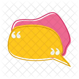 Chat bubble communication  Icon