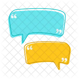 Chat bubble communication  Icon