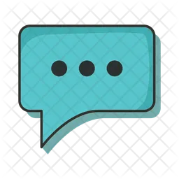 Chat bubble communication  Icon