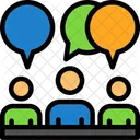 Chat Bubble For Networking Conversations Networking Communication Icon