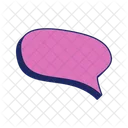 Chat Bubble Pastel Color Icon