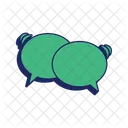 Chat Bubble Pastel Color Icon