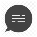 Chat Bubble Chat Coordination Icon