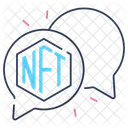Chat Bubble NFT  Icon