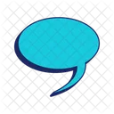 Chat Bubble Pastel Color Icon