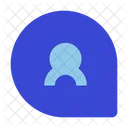 Chat Bubble User Bubble Message Icon