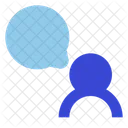 Chat Bubble User Bubble Message Icon