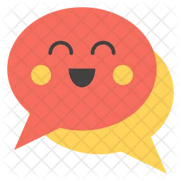 Chat Bubbles Emoji Icon
