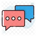 Chat Bubbles Speech Bubbles Chat Balloons Icon