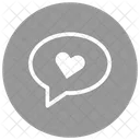 Chat Bubbles Love Chat Love Speech Bubbles Icon