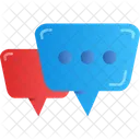 Chat Bubbles Communication Conversation Icon
