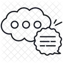 Chat Bubbles Chatting Conversation Icon