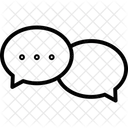 Chat Bubbles Comments Communication Icon