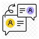 Chat Bubbles Live Chat Live Conversation Icon