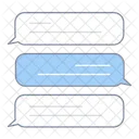 Chat Bubbles Conversation Chat Icon