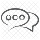 Chat Bubbles  Icon