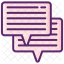 Chat Bubbles Speech Bubbles Chatting Icon