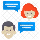 Chat Bubbles  Icon
