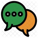 Chat buble icon  Icono